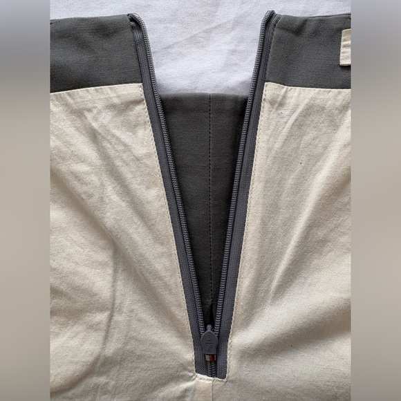 Icicle High Waist Olive Green A-Line Skort - Picture 6 of 10